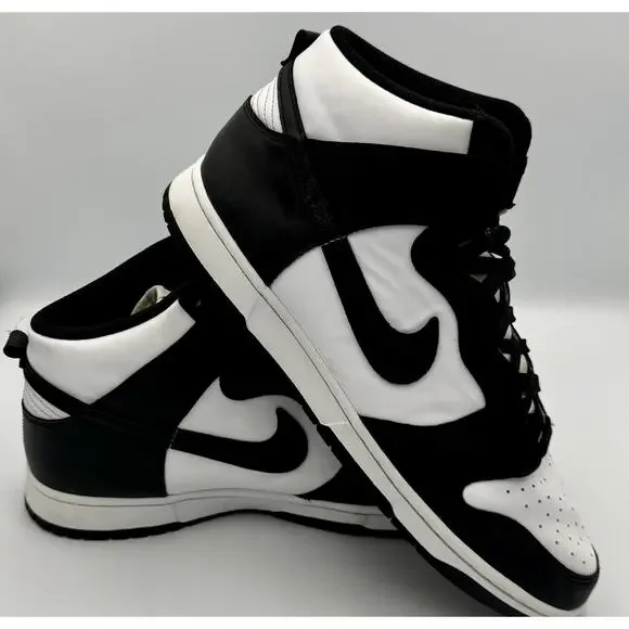 Nike Dunk High Mid Panda White Black DD1869-103 M Sz 12 # 364 - Picture 6 of 8